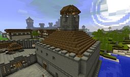 Caserne et Nevah en arrière-plan