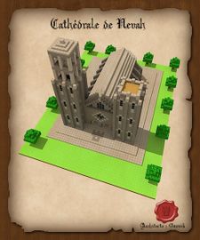 Plan de la 1ère Cathéglise de Nevah[48]